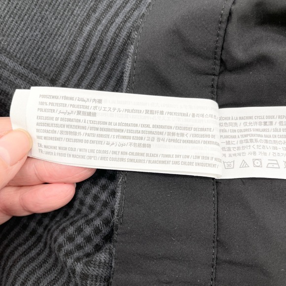 Abercrombie Fitch Flannel Skort Womens Large Plaid Dark Academia Preppy School - Picture 9 of 12